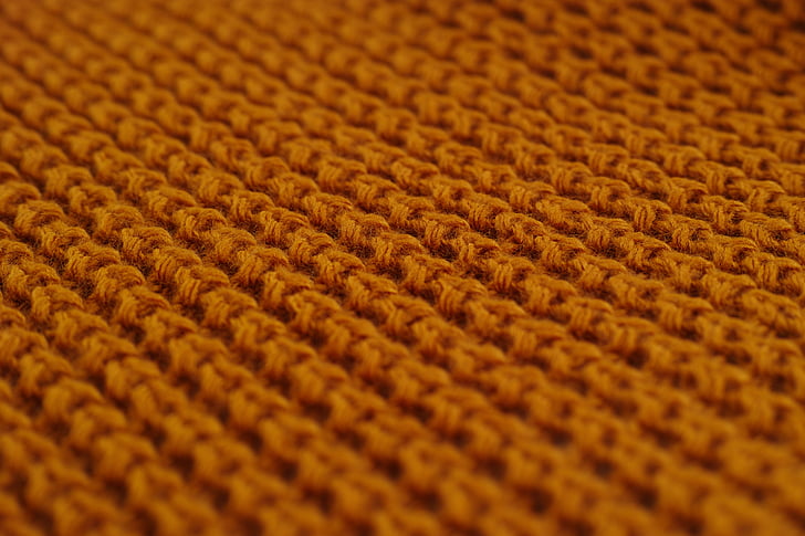 brown knit apparel