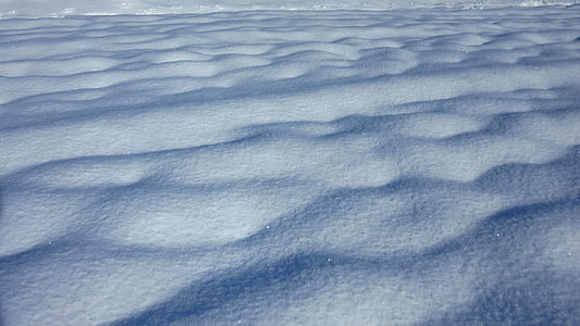 photo of snow field