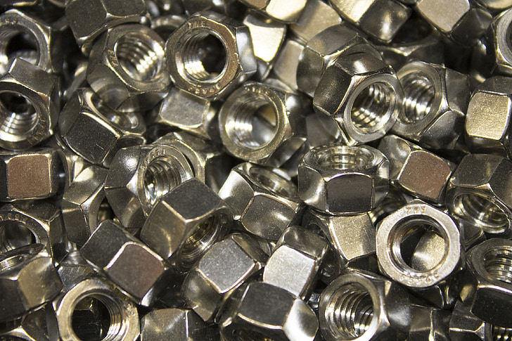 stainless steel nut lot
