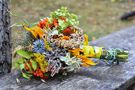 assorted-color flowers bouquet