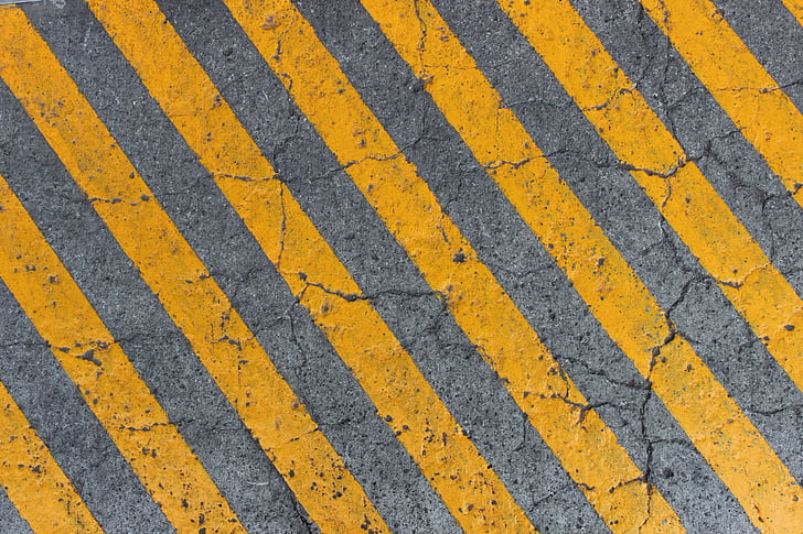 floor, lines, street, concrete, path, perspective