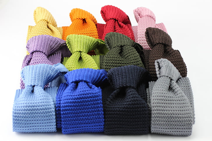 men's assorted knitted neckties