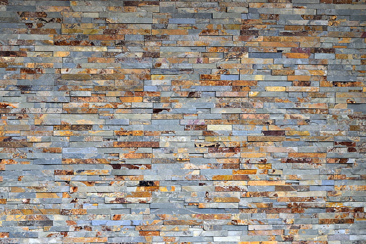 gray and brown mosaic wallpaper