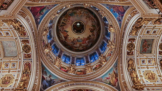 cathedral ceiling art