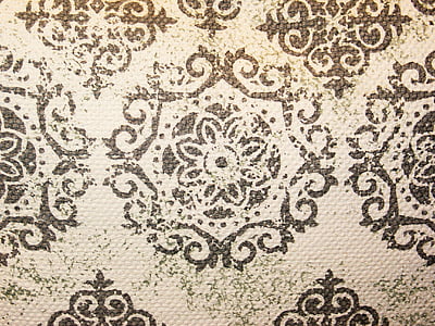 white and gray textile