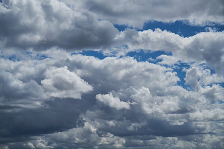 cloudy sky photography during daytime