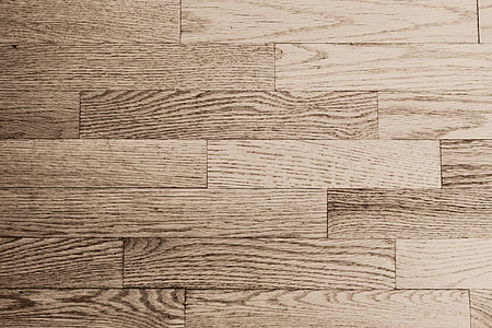 photo of brown parquet flooring