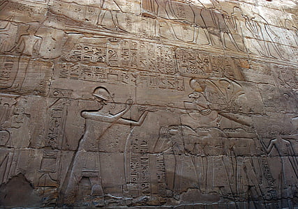 relief sculpture at the wall