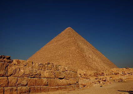 brown pyramid during day