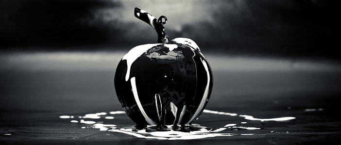 black apple figure