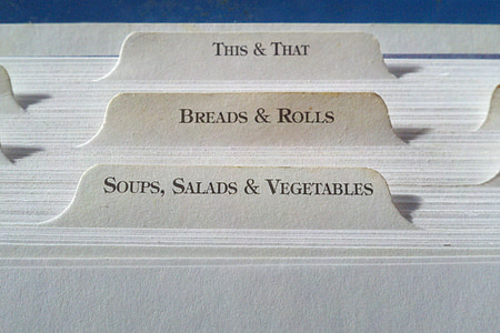 three this & that, breads and rolls text