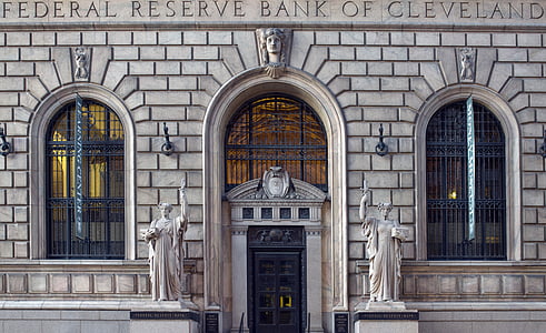 bank, building, architecture, city, federal reserve, urban