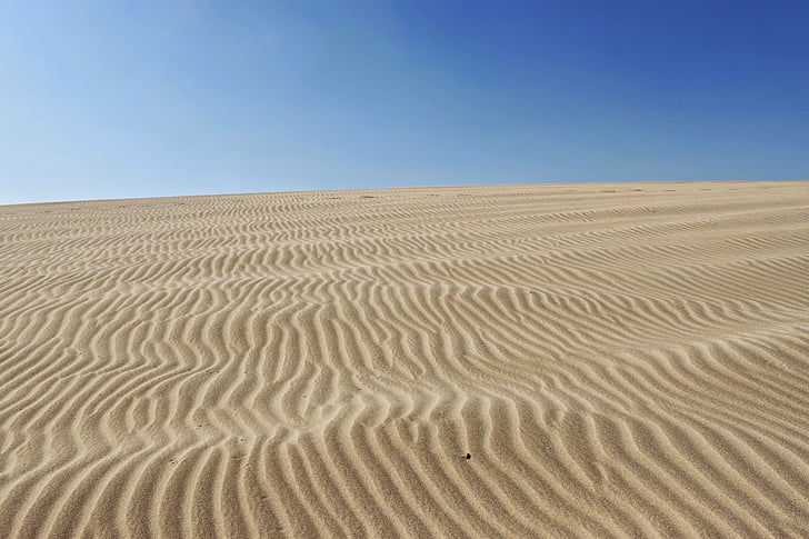 beige desert sand at daytime
