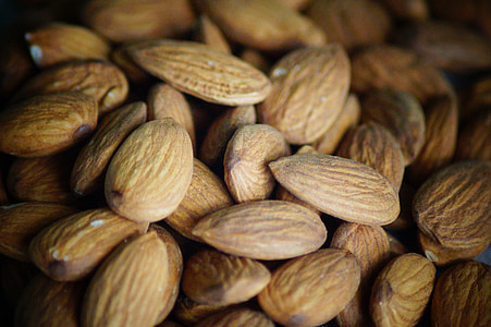 macro shot photography of brown peanuts